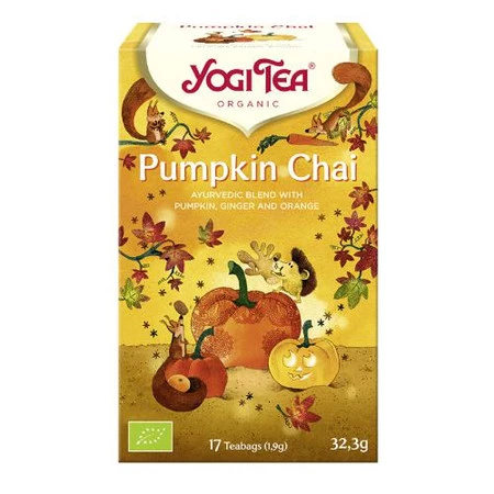 Yogi Tea Herbata Pumpkin Chai  Bio 17X1,9 G