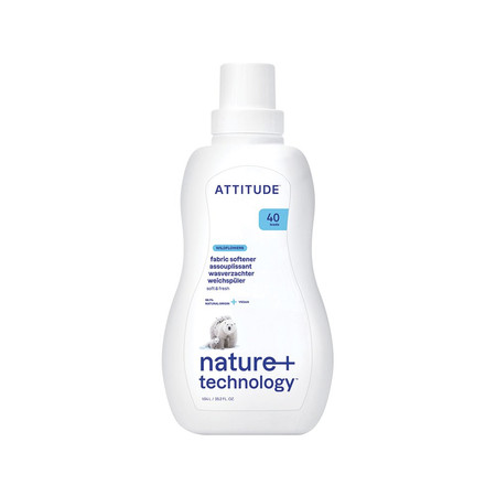 Attitude NATURE+, Płyn do płukania tkanin o zapachu polnych kwiatów, 1040 ml