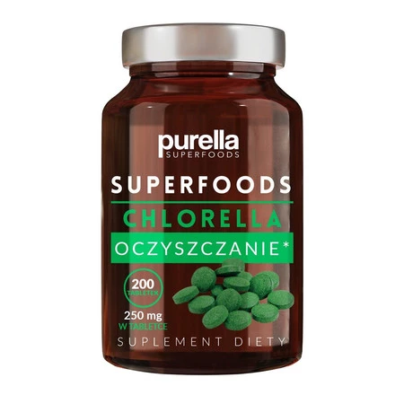 Purella Chlorella na detoks 200 tabl.