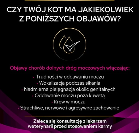 PURINA PVD UR St/Ox Urinary Feline Indyk Mus 195g