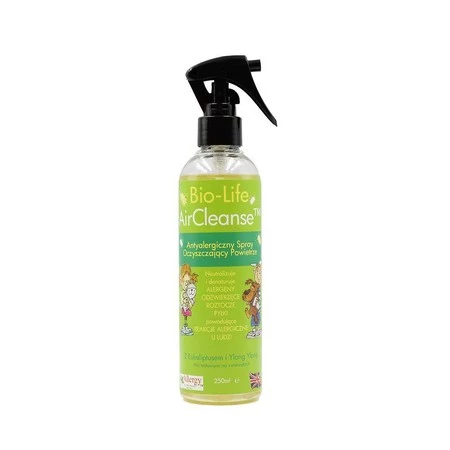 BIOLIFE AIR CLEANSE™, 100% Naturalny Antyalergiczny spray do powietrza, 250ml