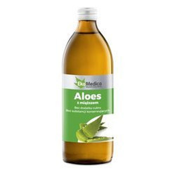 Ekamedica Aloes z miąższem 0,5L Sok 100%