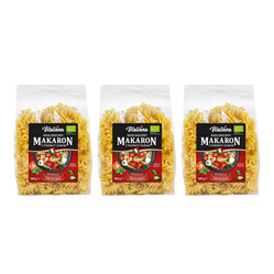Zestaw: 3x MAKARON (SEMOLINOWY) FUSILLI BIO 500 g - VITALIANA