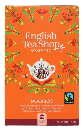 English Tea Shop, Herbata Rooibos, 20 saszetek