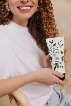 Anwen - Odżywka proteinowa zielona herbata. Do włosów średnioporowatych - 200 ml