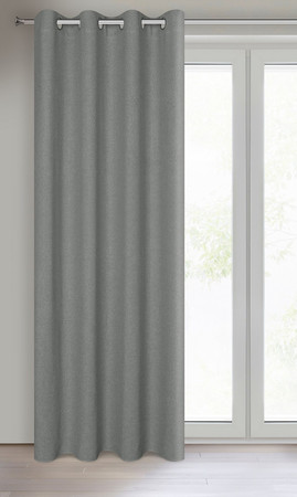 ZASŁONA GOTOWA LIDIA 140 X 250 CM SZARY