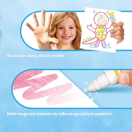 Crayola Kolorowanka dla dzieci i 4 niebrudzące magiczne flamastry Color Wonder Mess Free Spidey i super-kumple 3+