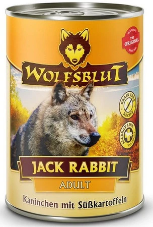 Wolfsblut Dog Jack Rabbit – królik, zając i bataty 395g