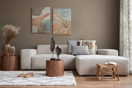 ZASŁONA GOTOWA HARIET 140 X 250 CM NATURALNY