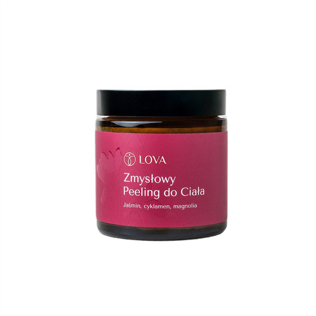 Zmysłowy peeling do ciała Jaśmin Cyklamen Magnolia 120ml