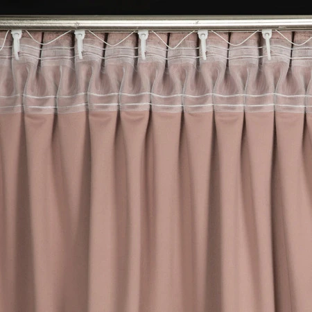 ZASŁONA GOTOWA AIR NA TAŚMIE 140 X 270 CM PUDROWY RÓŻ