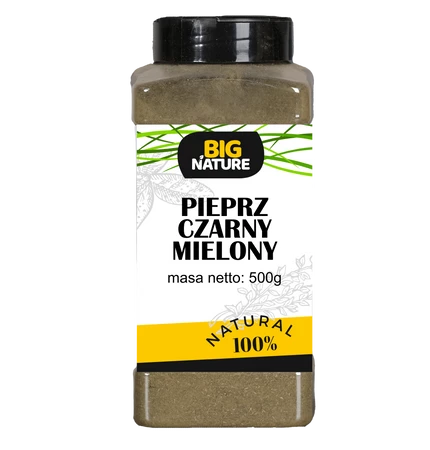 PIEPRZ CZARNY MIELONY 500G