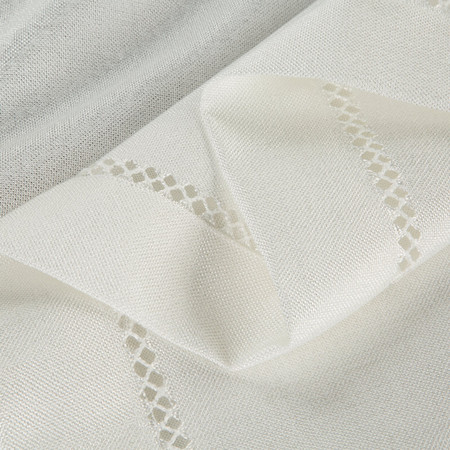 OBRUS EMILY 40 X 180 CM BIAŁY