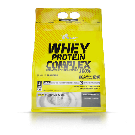 Olimp Whey Protein Complex 100% odżywka białkowa izolat i koncentrat 2,27 kg smak wanilia