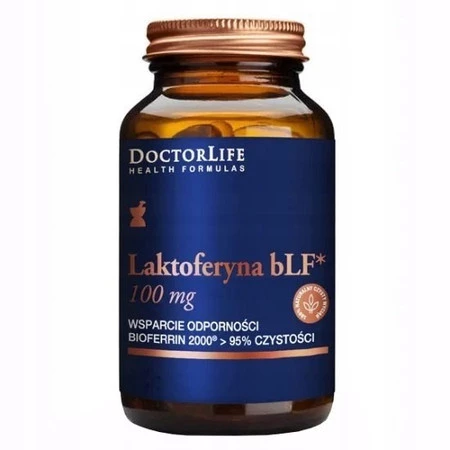 Doctor Life Laktoferyna bLF 100mg na wsparcie odporności 30 kaps.