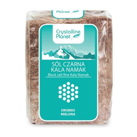 Crystalline Planet Sól czarna 600 g