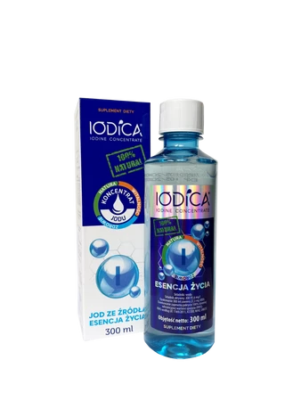 IODICA Naturalny koncentrat jodu 300ml butelka PET