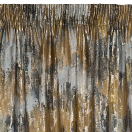 ZASŁONA GOTOWA TINA NA TAŚMIE 140 X 270 CM MUSZTARDOWY