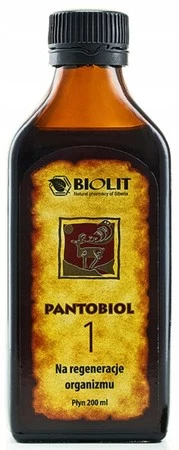 BIOLIT Pantobiol 1 suplement na regeneracje organizmu 200 ml