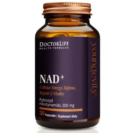Doctor Life NAD+ Rybozyd Nikotynamidu 30 kaps.