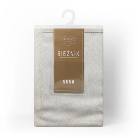 OBRUS LENA 40 X 140 CM KREMOWY