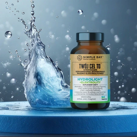 Twój Cel To Hydrolight + elektrotolity wsparcie równowagi wodno-elektrolitowej 90 tabl.