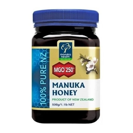 Miody Manuka - Miód Nektarowy Manuka MGO 250+  - 500 g