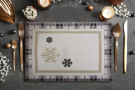 Podkładka gobelinowa rozm.: 35 x 45 cm, kolor: beżowy