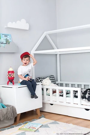 Janod Rakieta drewniana magnetyczna