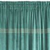 ZASŁONA GOTOWA JOVITA NA TAŚMIE 140 X 270 CM ZIELONY