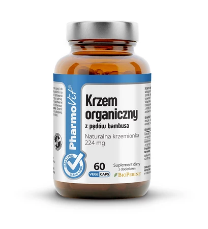 KRZEM 60 KAPSUŁEK 25,29 g - PHARMOVIT (CLEAN LABEL)