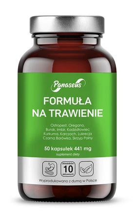 Panaseus Formuła na trawienie 50 kapsułek