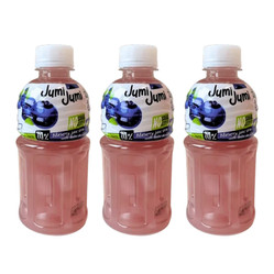Zestaw: 3x Jumi Jumi Napój 70% zawartość soku Blueberry, Wild Berry& Raspberr 320 ml