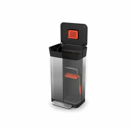 JJ - Kosz na śmieci 30l Titan, stalowy