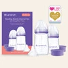 Lansinoh, Zestaw startowy - Butelki do karmienia ze smoczkami NaturalWave, 160 ml + 240 ml