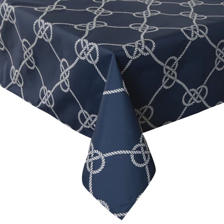 OBRUS GARDEN 140 X 220 CM GRANATOWY