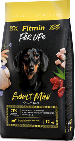 Fitmin Dog For Life Adult Mini sucha karma dla psa 12kg
