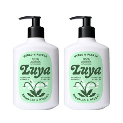 Zestaw: 2x Luya - Mydło do rąk w płynie Konwalia i Migdał 400ml