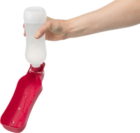 TRIXIE Miska podróżna z butelką 2w1 dla psa 250ml