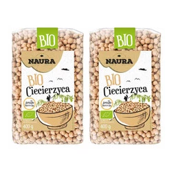 Zestaw 2x Naura − Ciecierzyca BIO − 400 g