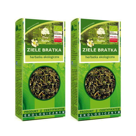 Zestaw: 2x Dary Natury Bratek Ziele Eko 50G Bratek