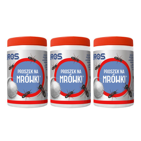 Zestaw: 3x BROS proszek na mrówki 100g