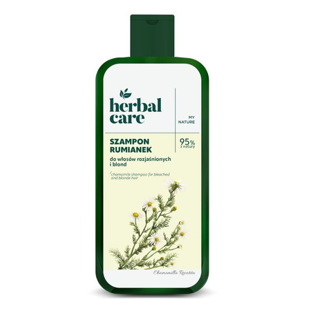 HERBAL CARE Szampon RUMIANEK do włosów rozjaśnionych i blond 330ml FARMONA