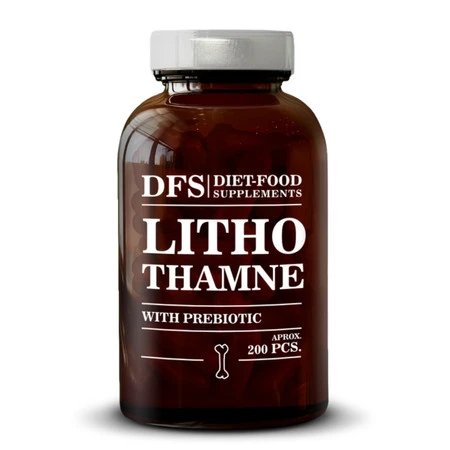 LITHOTHAMNE – algi morskie w kapsułkach, complex dla kości z probiotykiem 100g