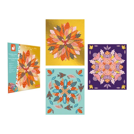 Janod Zestaw kreatywny Mandale Natura 7+