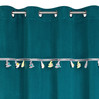 ZASŁONA GOTOWA KIDS 1 140 X 250 CM CIEMNOTURKUSOWY