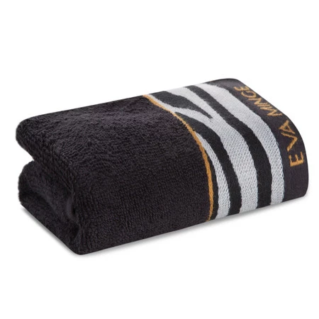 Ręcznik Eva 22 30 x 50 cm, Czarny
