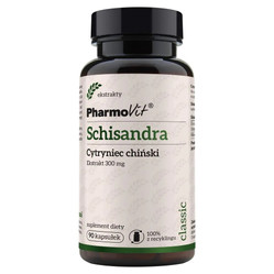 Schisandra Cytryniec chiński 300 mg 90 kaps.