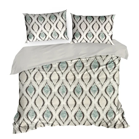 Komplet pościeli satynowej Spring 12, 220 x 200 cm, Kremowy