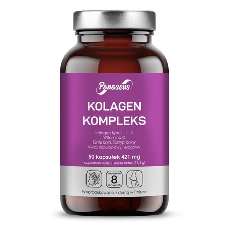 Panaseus Kolagen Kompleks - 50 kaps.
